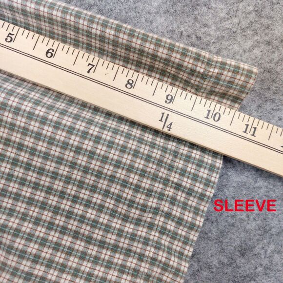 Carhartt Shirt Mens Medium Green Plaid Short Sleeve Button Up Casual Workwear - Picture 6 of 9